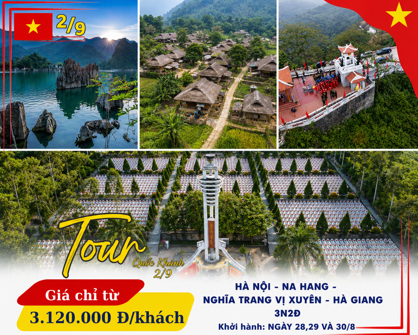 HÀ NỘI - NA HANG - NGHĨA TRANG VỊ XUYÊN - HÀ GIANG